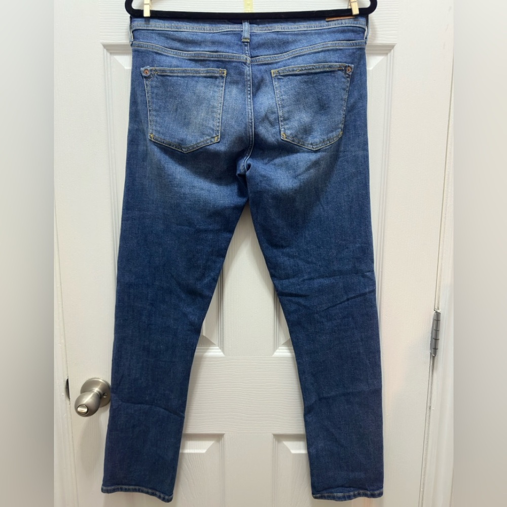 Anthropologie Pilcro & the Letterpress Tapestry Mid-Rise slim boyfriend size 27 - Picture 4 of 4